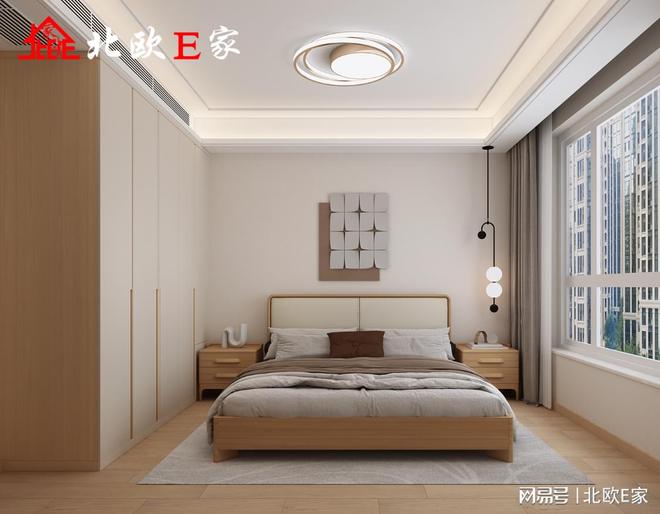 属于150㎡的简约浪漫凯发k8北欧E家丨专(图2)