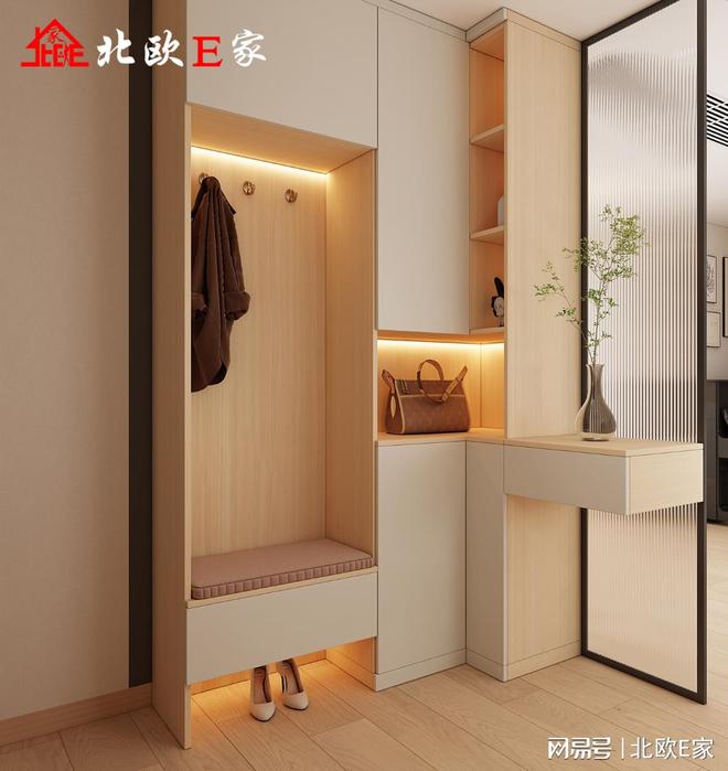 属于150㎡的简约浪漫凯发k8北欧E家丨专(图4)