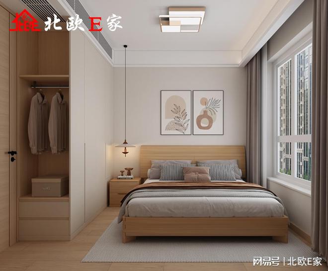 属于150㎡的简约浪漫凯发k8北欧E家丨专(图3)