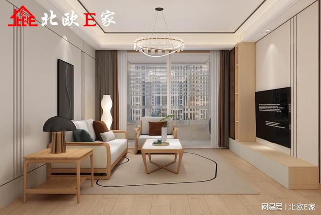 属于150㎡的简约浪漫凯发k8北欧E家丨专(图7)